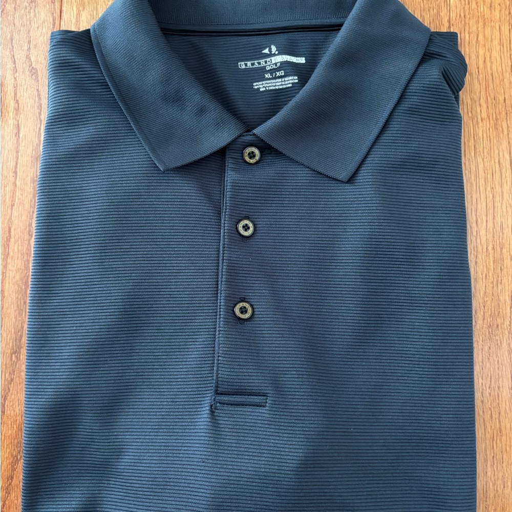 Grand Slam Men’s XL Golf Polo Shirt in dark Blue